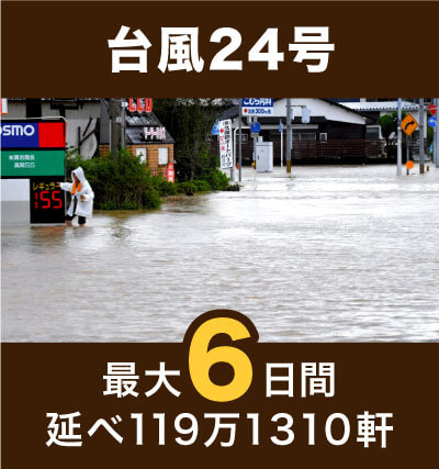 台風24号