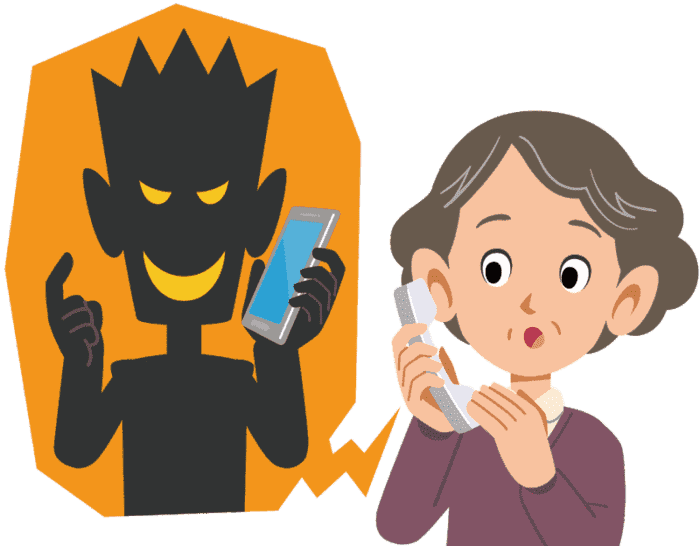 業者から高額な提案を受ける女性。