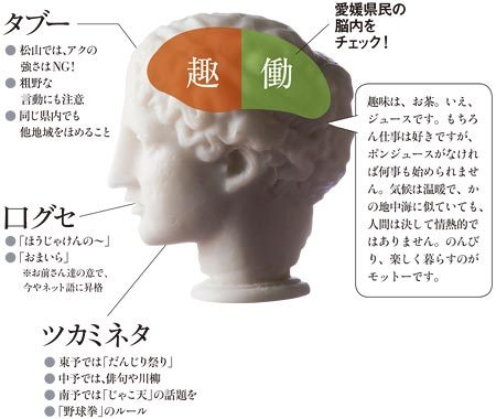 愛媛県民の脳内をチェック！