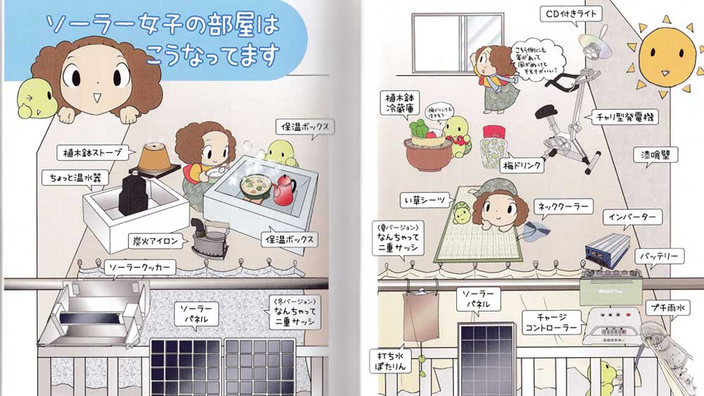 ソーラー女子は電気代0円で生活してます！