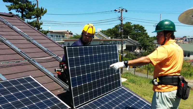 太陽光発電の現場監督