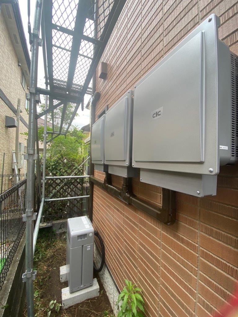 長州産業蓄電池事例