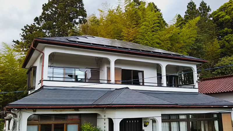 福島県郡山市田村町で長州産業CS-N250SJ03の太陽光発電5.5kWを設置したI.H様からのお客様の声