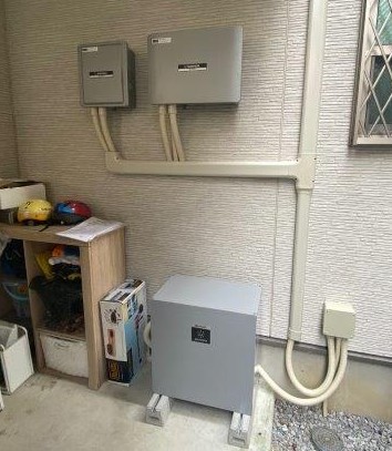 シャープ6.5kWh施工事例