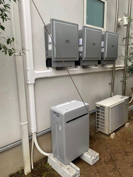 オムロン蓄電池9.8kWh事例