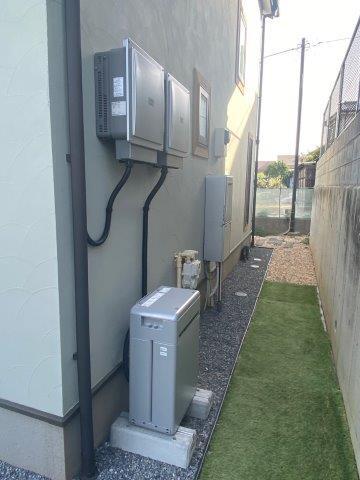 オムロン蓄電池9.8kWh事例