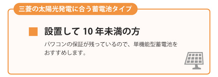 設置してまだ数年しか経っていない方